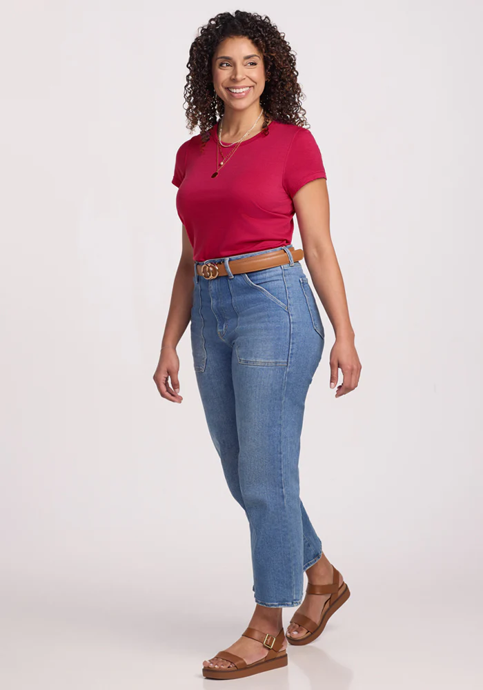 Addie Crew Neck - Poppy Spark - Image 4