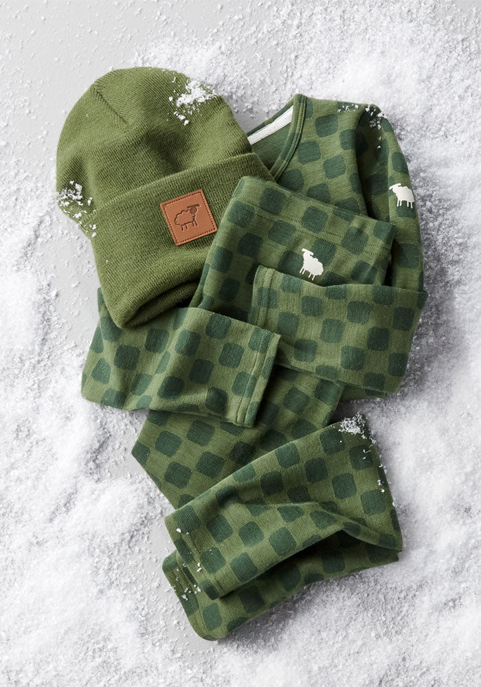 Kids Explorer Base Layer Bottoms - Frog Hop - Image 16