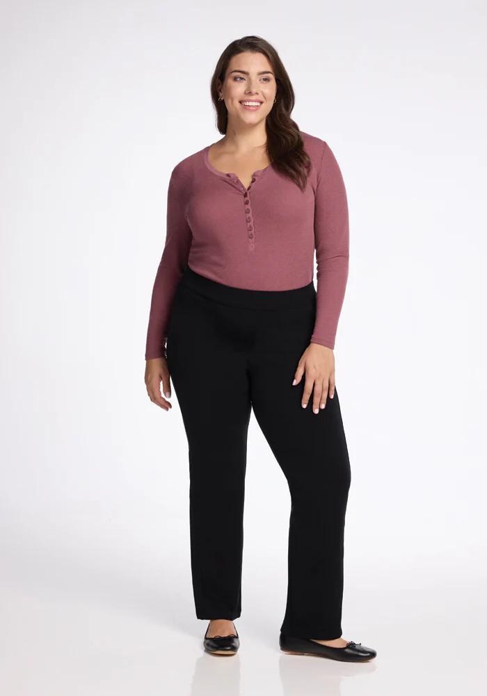 Emerson Straight Leg Pants Tall - Black - Image 3