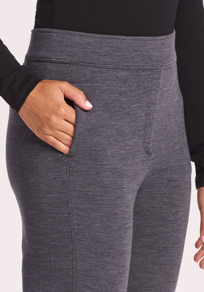Emerson Straight Leg Pants - Cinder Melange - Image 2
