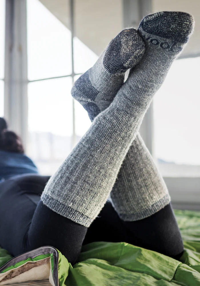 Womens Extreme Over The Calf Socks - Navy Carbon - Image 4