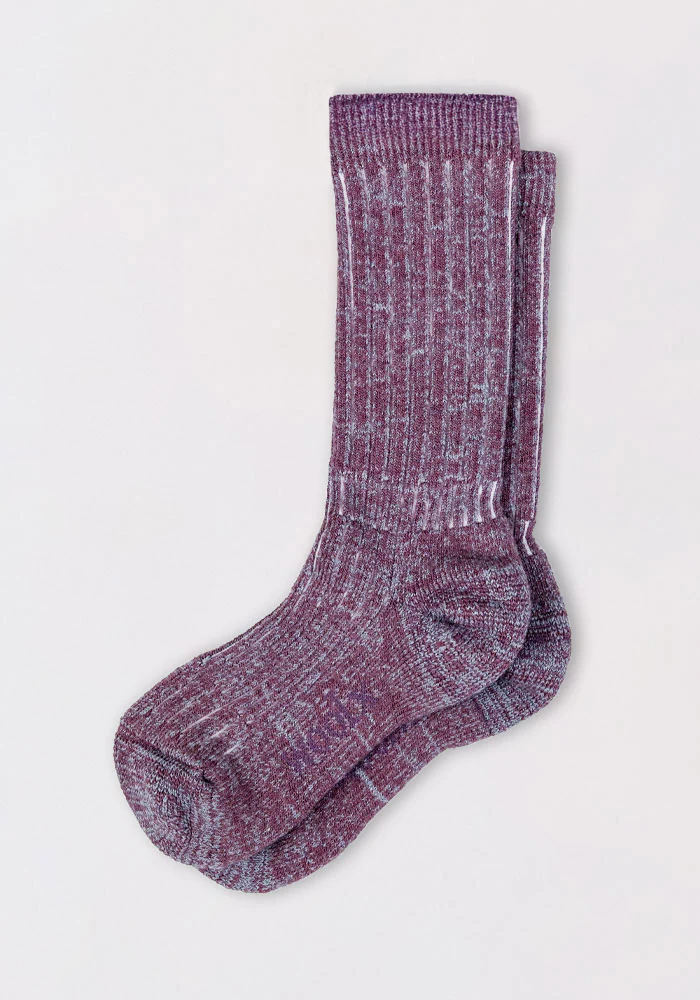 Womens Joey Mid Calf Socks - Wildflower