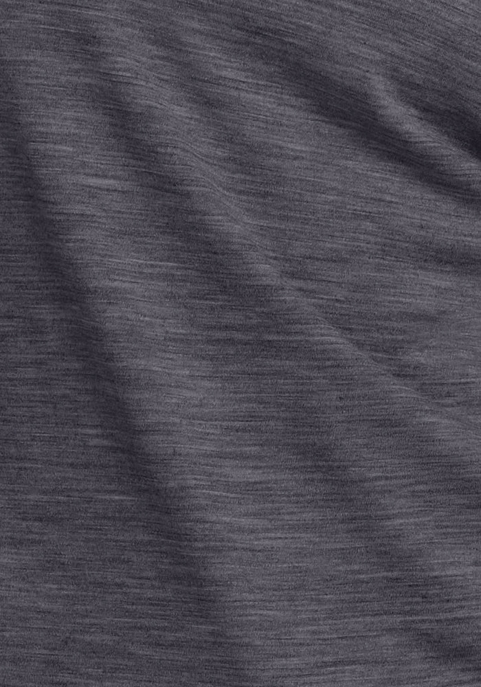 Jenny 3/4 Sleeve Crew Neck - Cinder Melange - Image 7