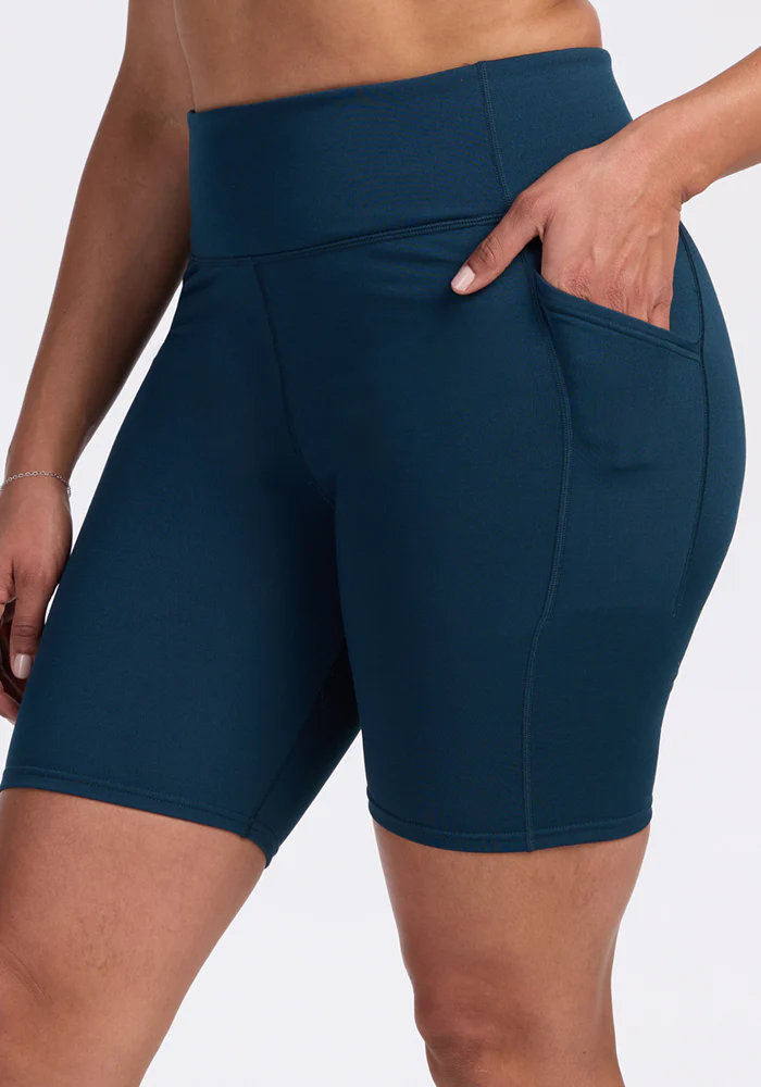 Merino Flex® Dani Bike Shorts - Majolica Blue - Image 2