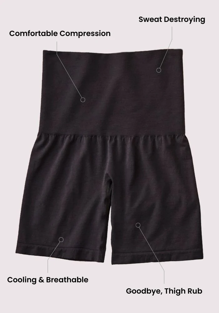 Marley Shapewear Shorts - Black - Image 14