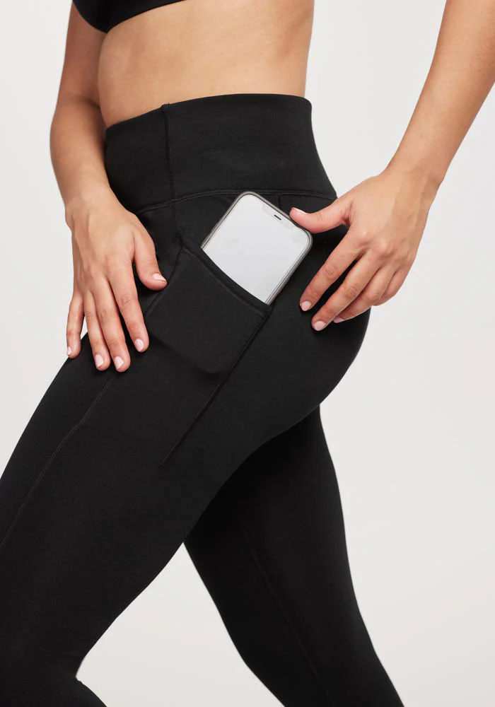 MerinoFlex® McKenna Pocket Leggings - Black - Image 4