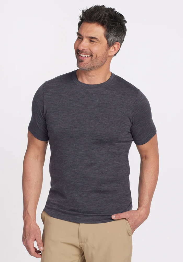 Endurance Tee - Cinder Melange