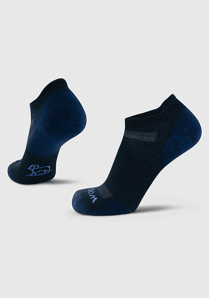 Mens Rowan No Show Socks - Deep Night - Image 2