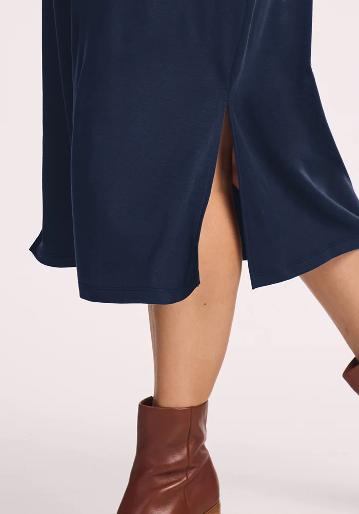 Cassie Dress - Deep Navy - Image 11