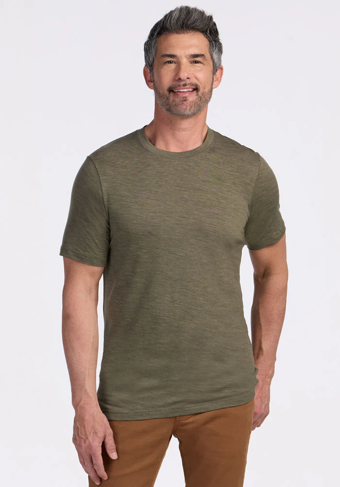Endurance Tee - Sage Olive Melange