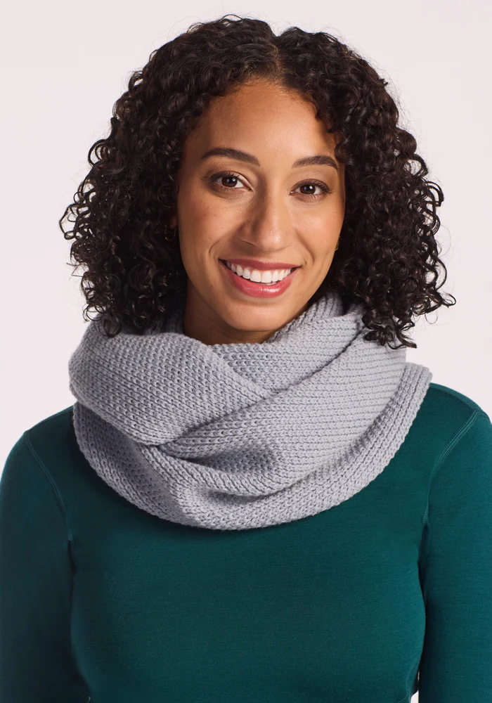 Noelle Infinity Scarf - Morning Fog