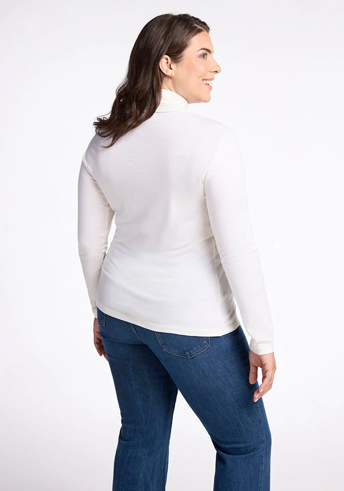 Peyton Turtleneck - Buttercream - Image 15