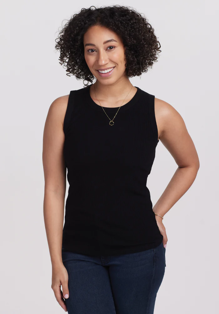 Raegan Ribbed Tank Top - Image 2