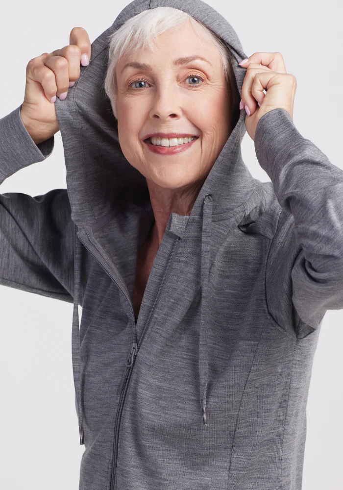 Ryann Hoodie - Graphite Heather - Image 8