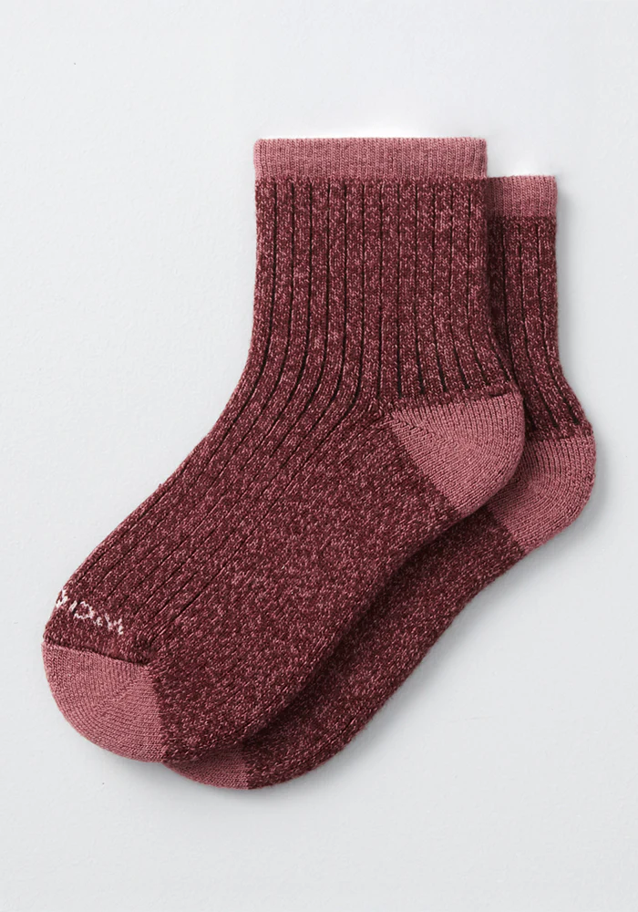 Womens Cozy Mini Crew Sock - Image 2