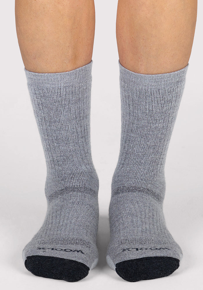 Womens Core Crew Socks - Grey - Image 3