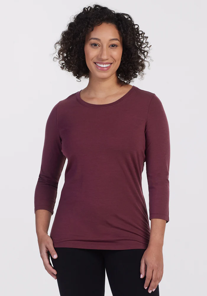 Jenny 3/4 Sleeve Crew Neck - Image 5