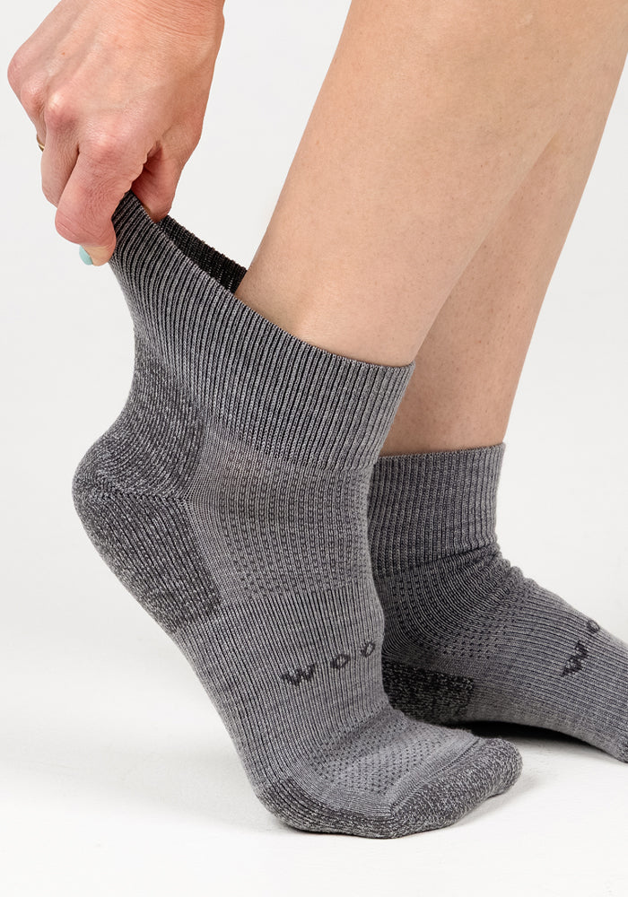 Womens Rambler Ankle Sock - Pebble - Image 4