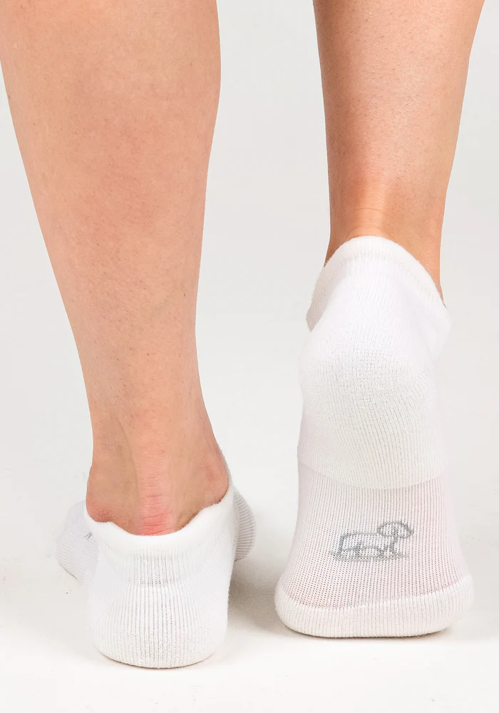 Womens Rowan No Show Socks - White Lightning - Image 6