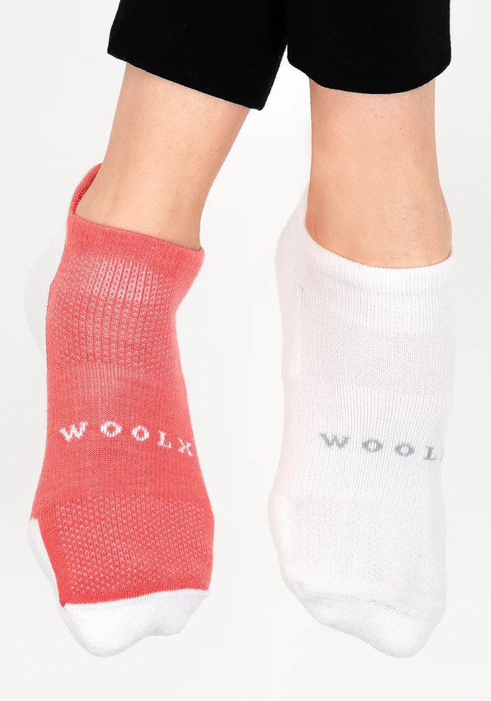Womens Rowan No Show Socks - White Lightning - Image 7