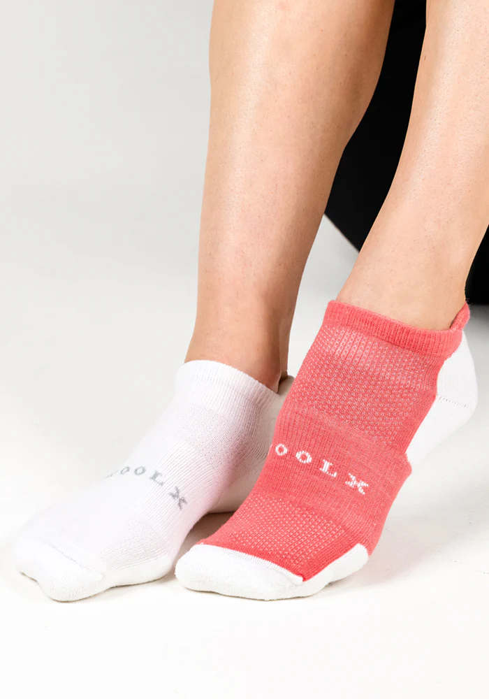 Womens Rowan No Show Socks - White Lightning - Image 8