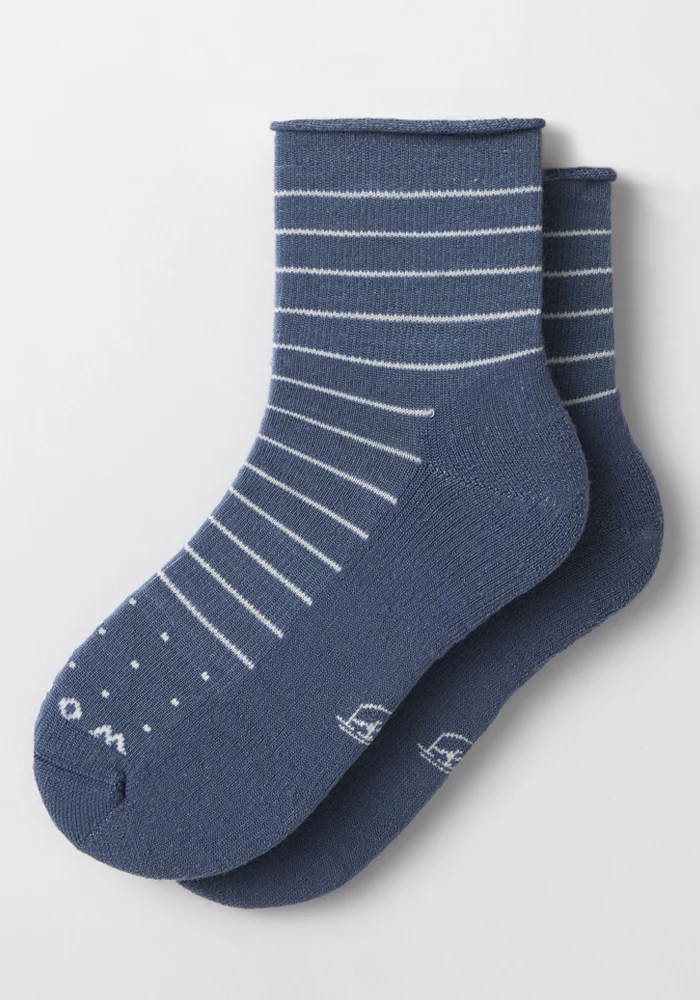 Womens Derby Roll Top Sock - Image 4
