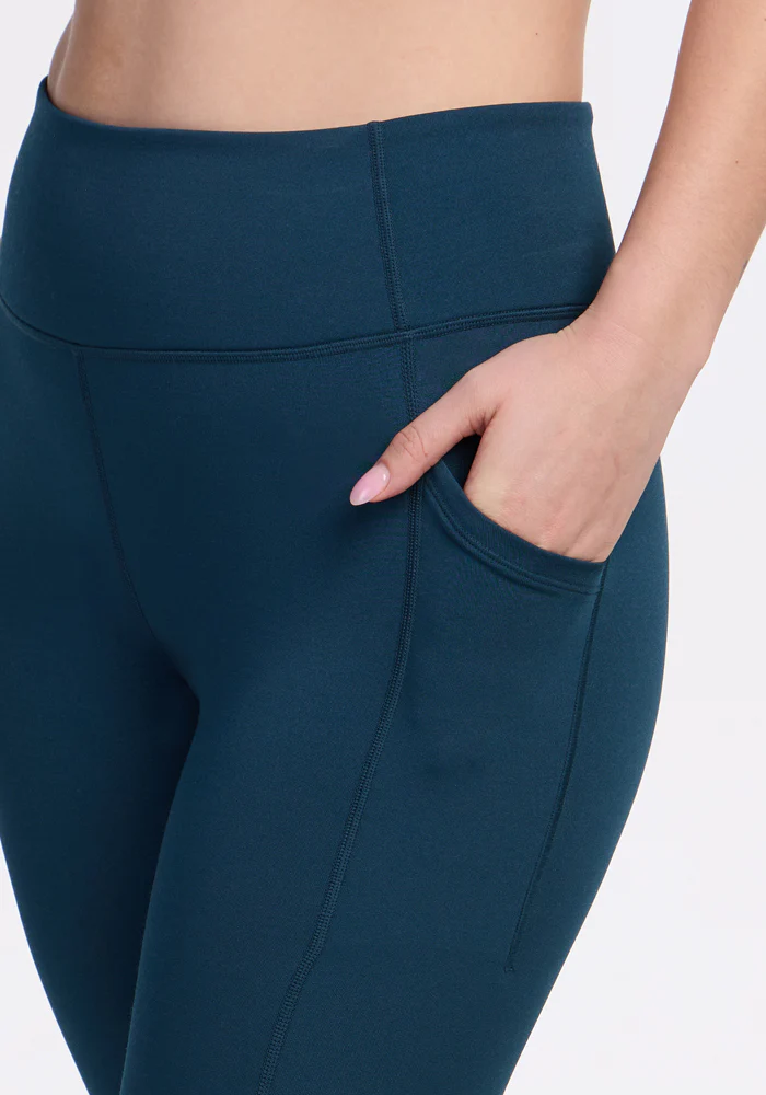 Merino Flex® McKenna Capris - Majolica Blue - Image 2