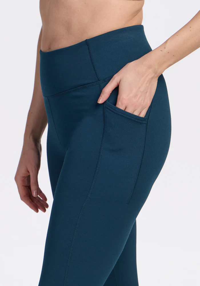 Merino Flex® McKenna Pocket Leggings - Majolica Blue - Image 3