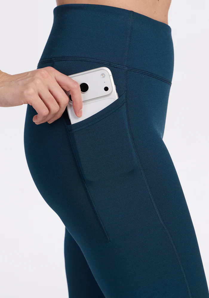 Merino Flex® McKenna Pocket Leggings - Majolica Blue - Image 4