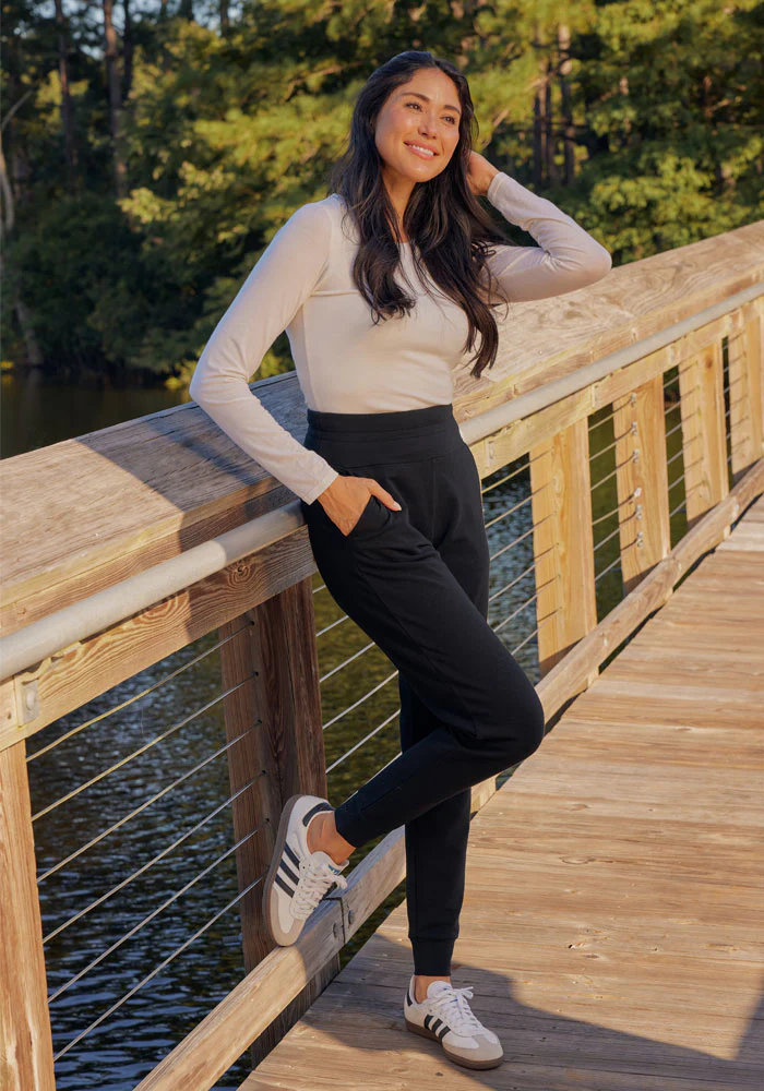 Willa Joggers - Deep Navy - Image 3